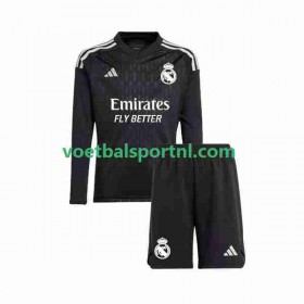 Real Madrid Doelman Kind Uit Tenue 2023-24 L/S
